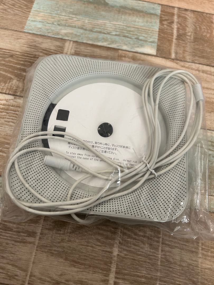 即日発送　新品未使用　無印良品 壁掛式CDプレーヤー CPD-４