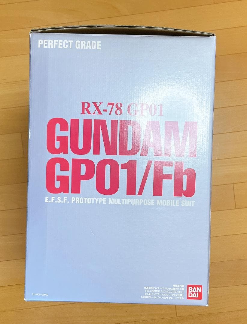 PG 1/60 RX-78GP01/Fb RX-78ガンダムGP01/FB