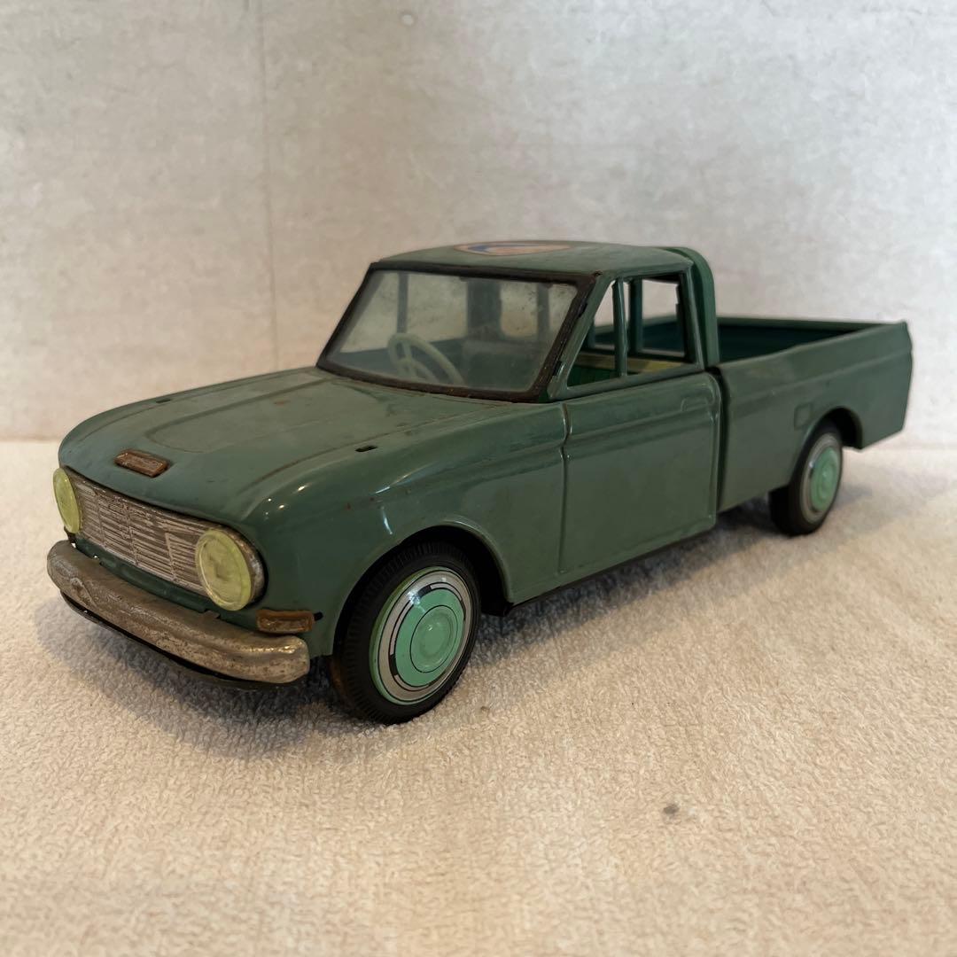 当時物 野村トーイ 新型ダットサン1300 トラック ブリキ玩具 日本製