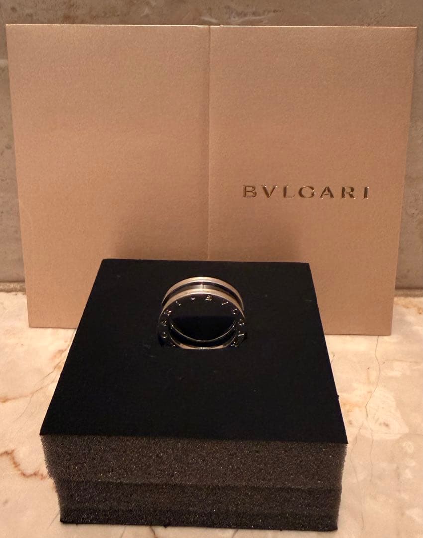 ブルガリ　ビーゼロワン　セーブ・ザ・チルドレン リング　サイズ56