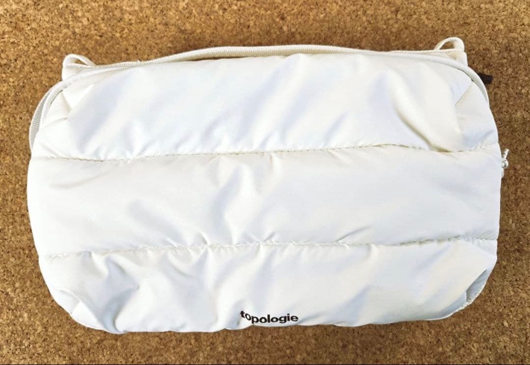 Topologieボトルサコッシュラージ ホワイト