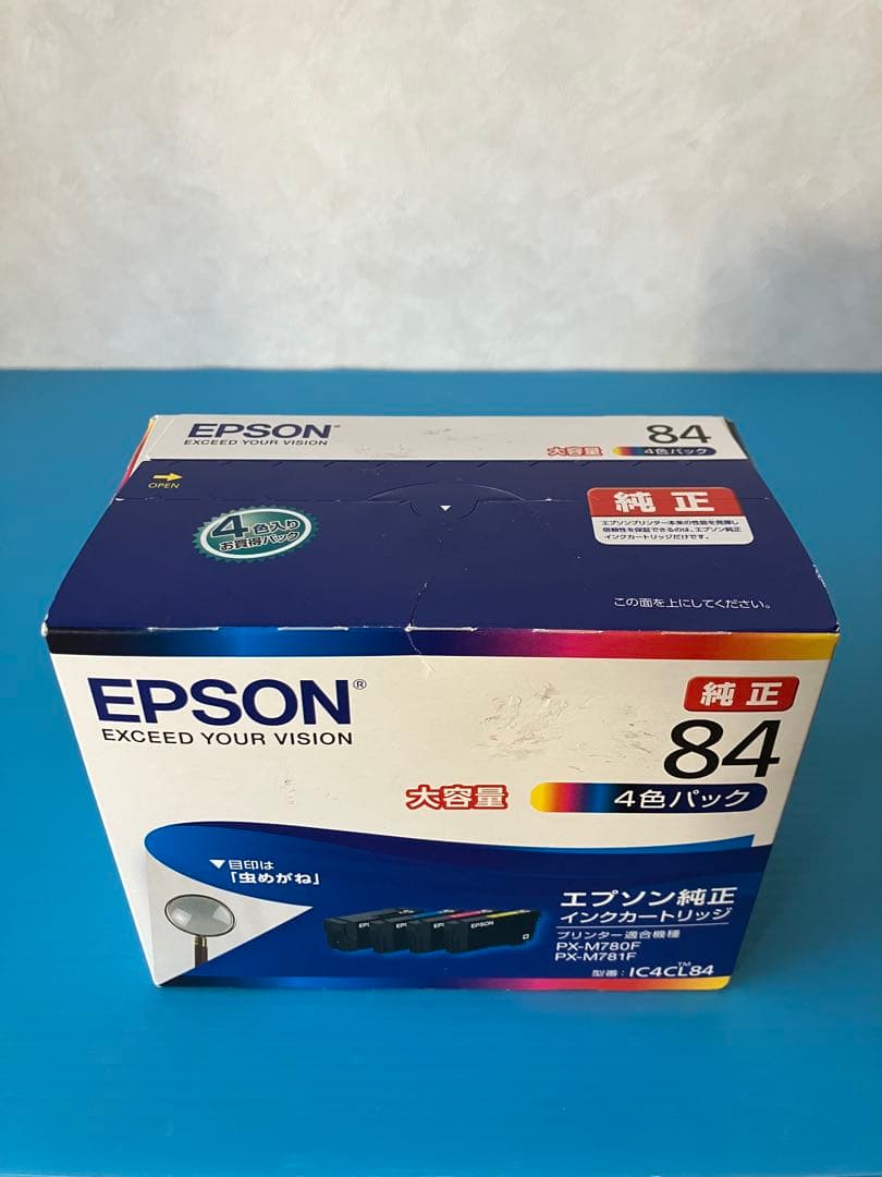EPSON 84 大容量 4色パック インクカートリッジ　IC4CL84