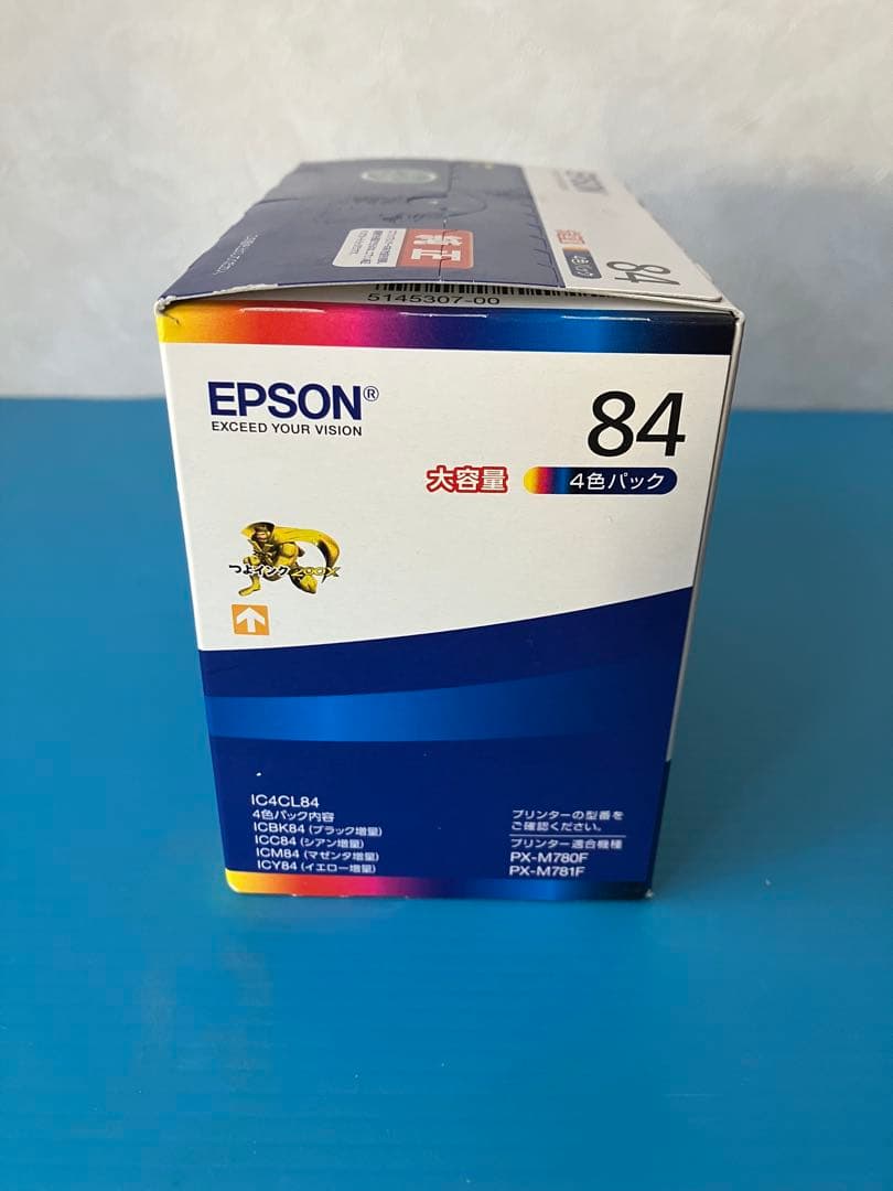 EPSON 84 大容量 4色パック インクカートリッジ　IC4CL84