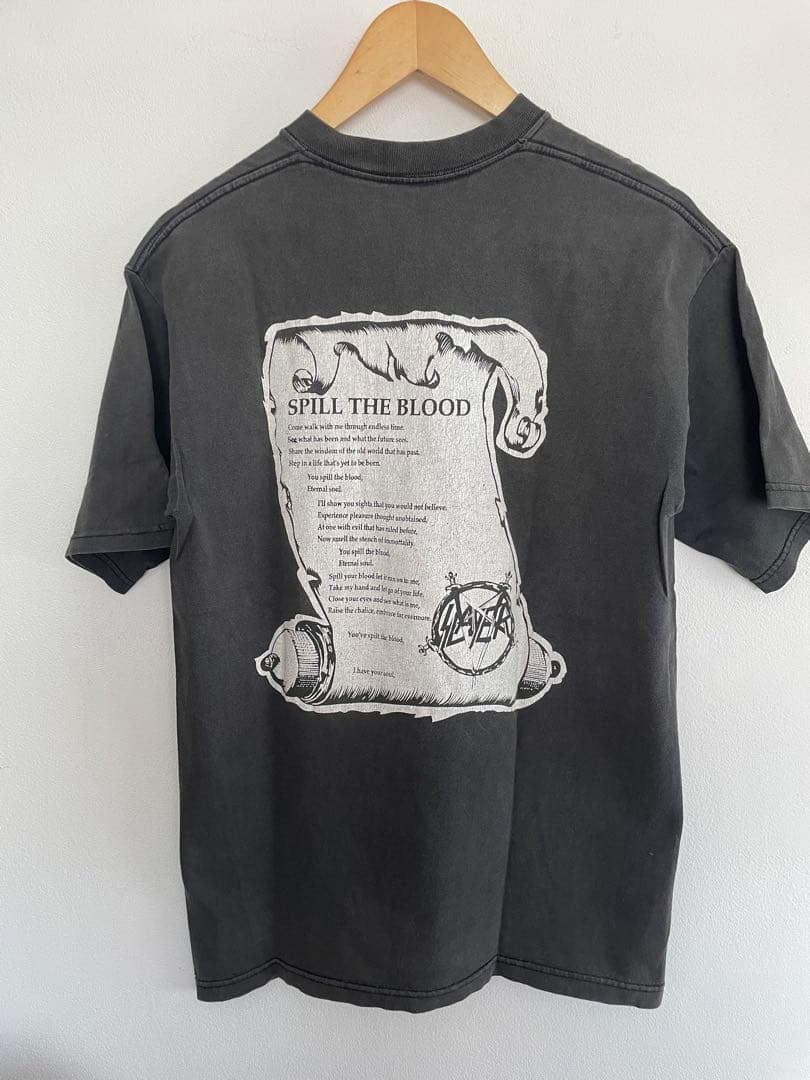 90s SLAYER ツアーTシャツ SPILL THE BLOOD