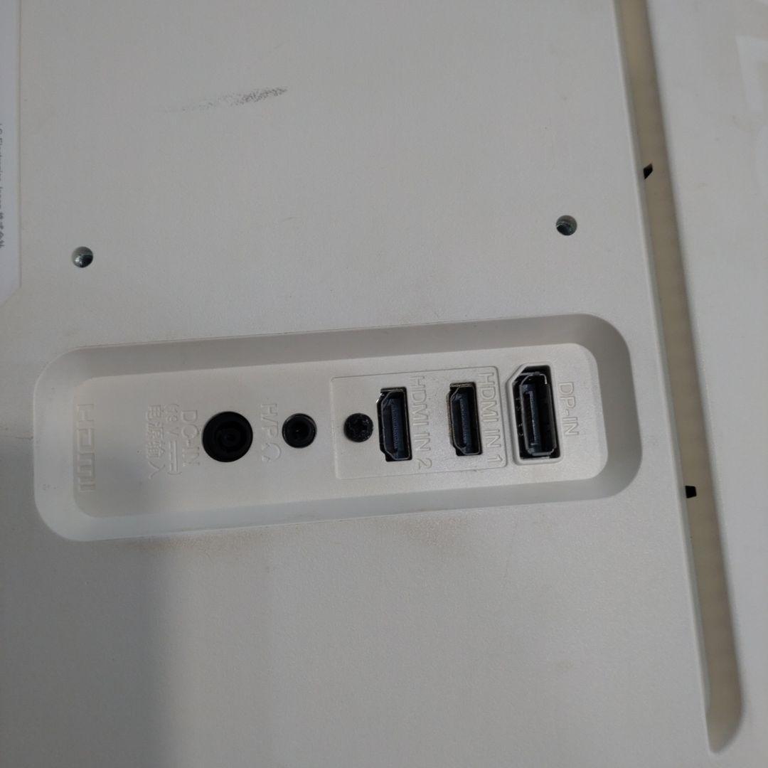 【中古】LG ディスプレイ・モニター＆ケーブル一式