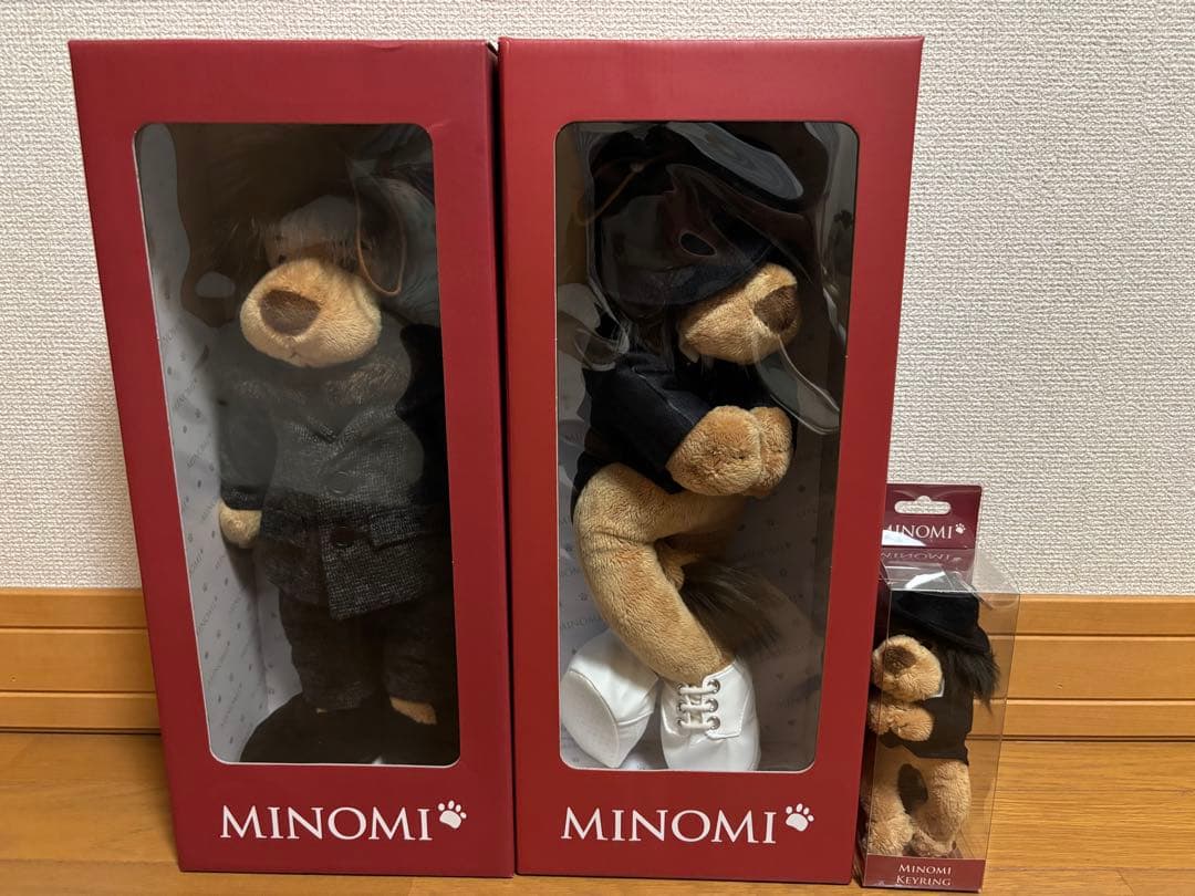 イ・ミンホ 公式 MINOMI 新品未使用　ミノミキーリンぬいぐるみ