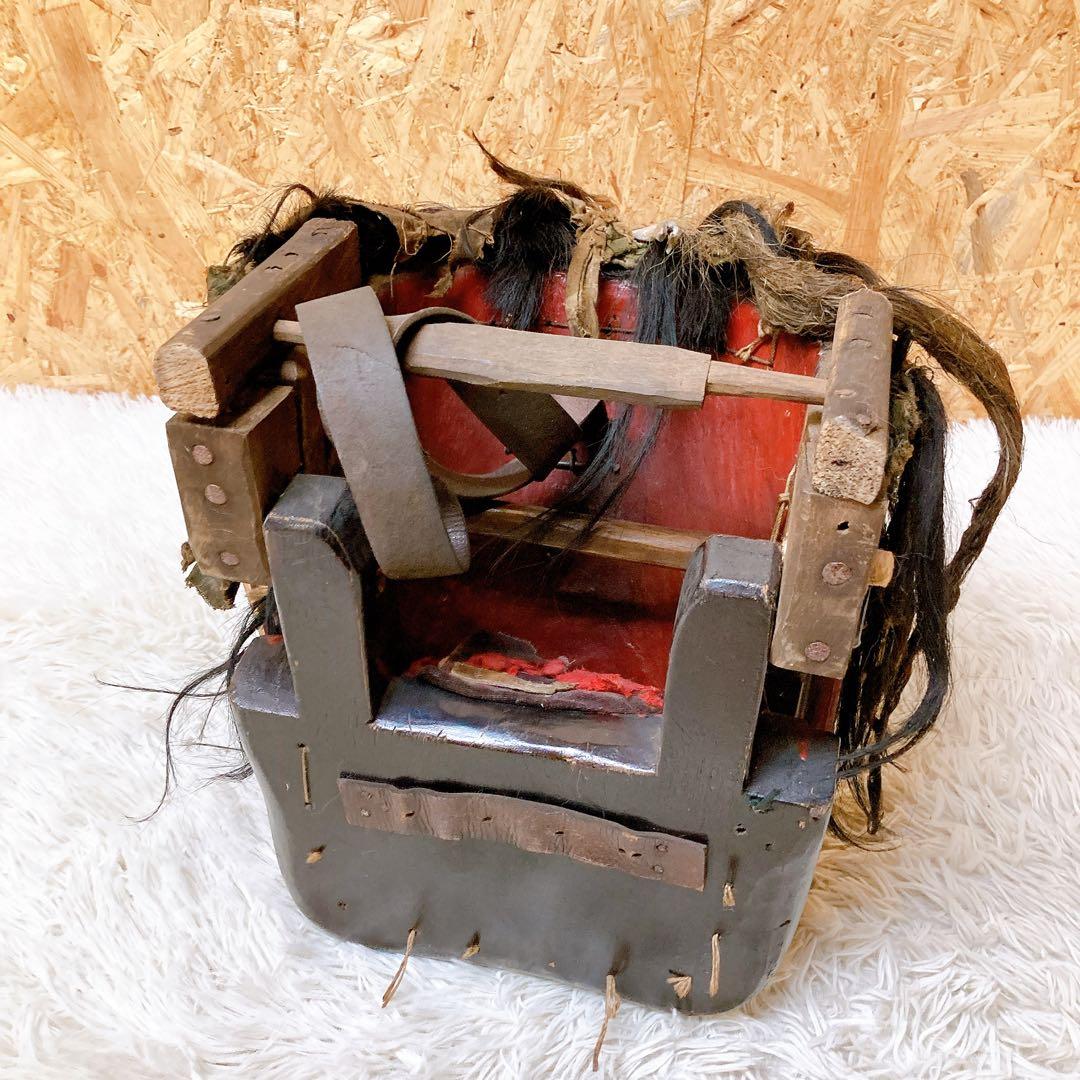 獅子舞　仮面　獅子頭　ビンテージ　珍品