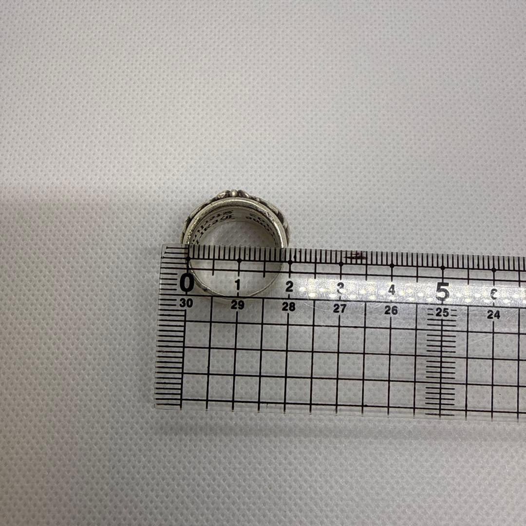 クロムハーツ フローラルクロスリング 純正1ダイヤ インボイス原本付