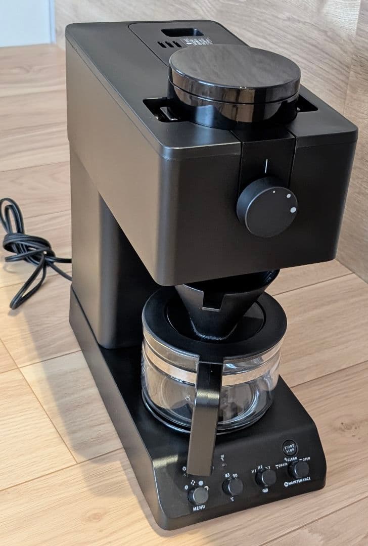 ツインバード 全自動コーヒーメーカー CM-D457 3杯用