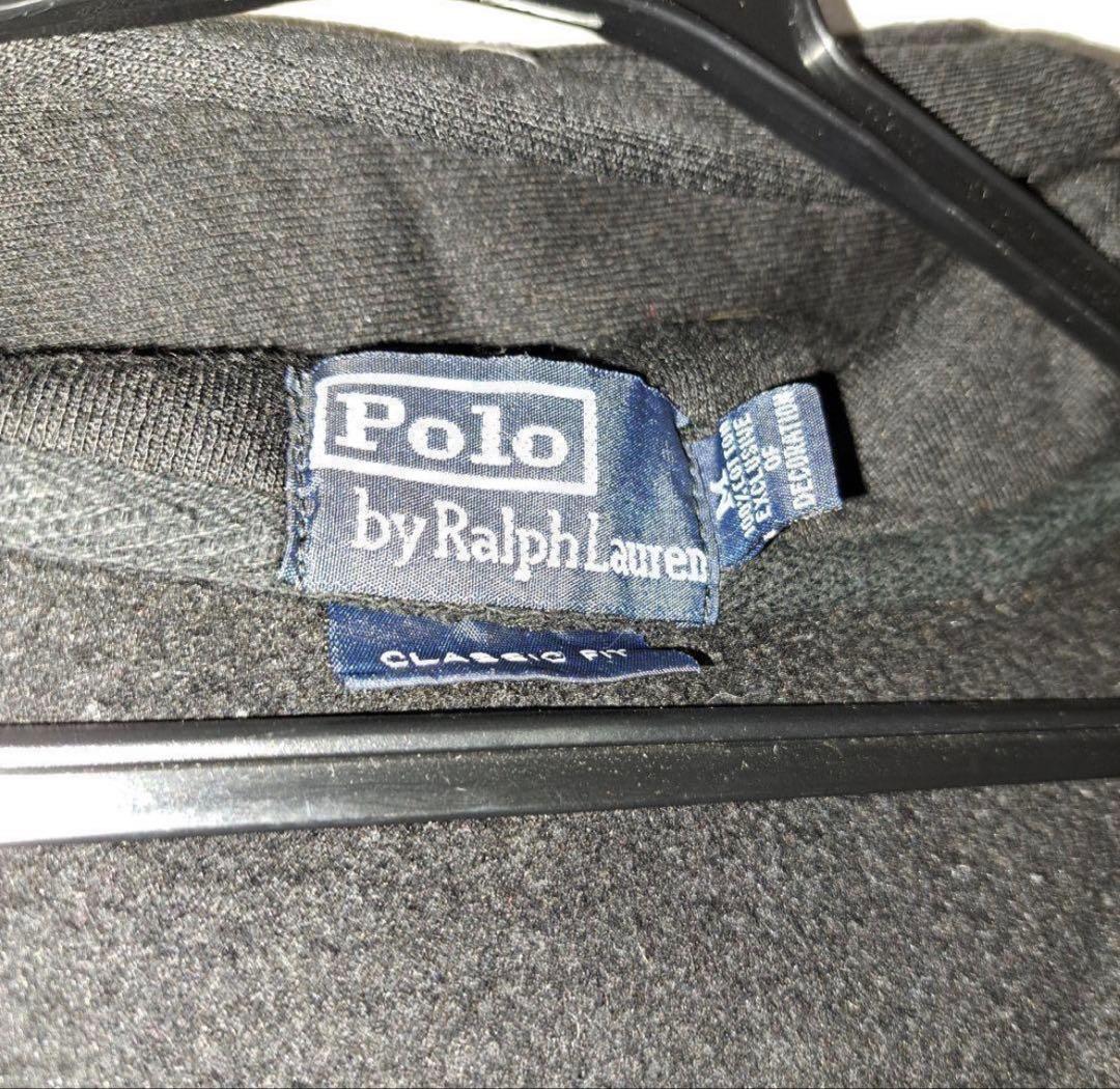 ポロラルフローレン パーカー ジャケット フード付き M ブラック 黒