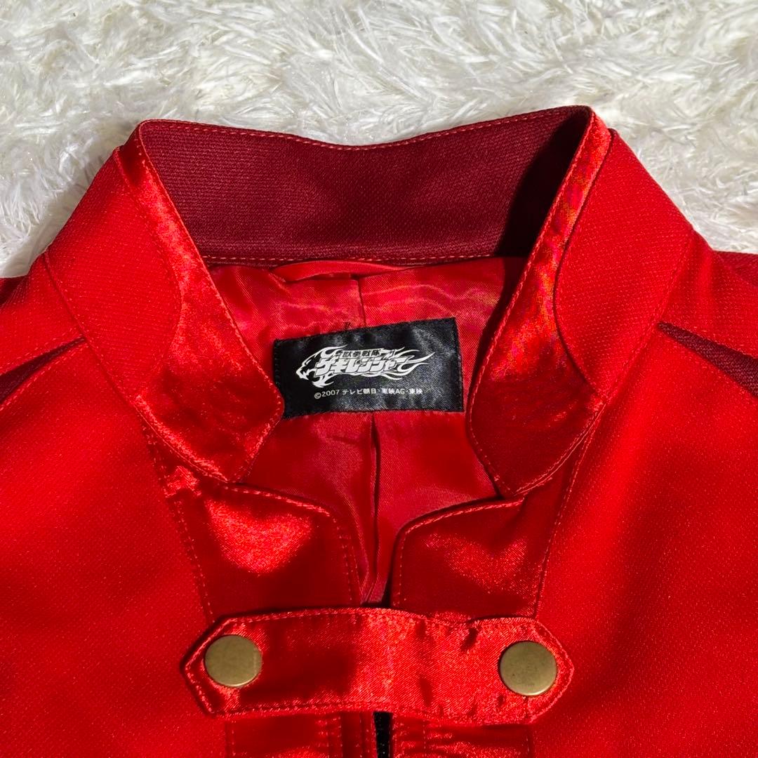 お宝✨　希少　獣拳戦隊ゲキレンジャー ゲキレッド 公式ジャケット　赤　L