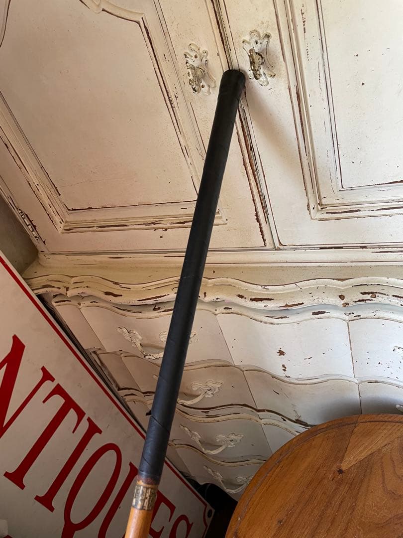 アンティーク　木製　ゴルフ　クラブ　ヒッコリー　アイアン　E　100年　アメリカ