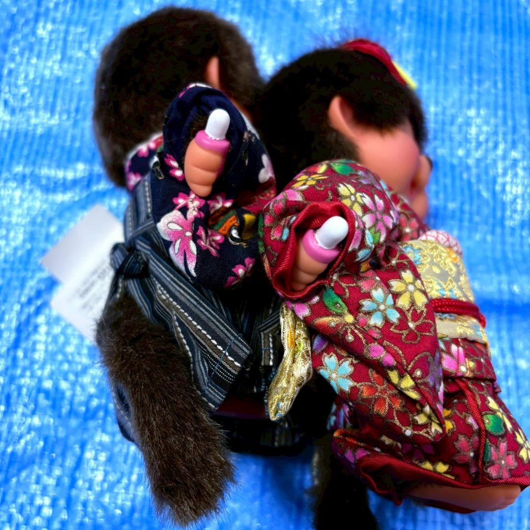 レア　着物　モンチッチ　お正月