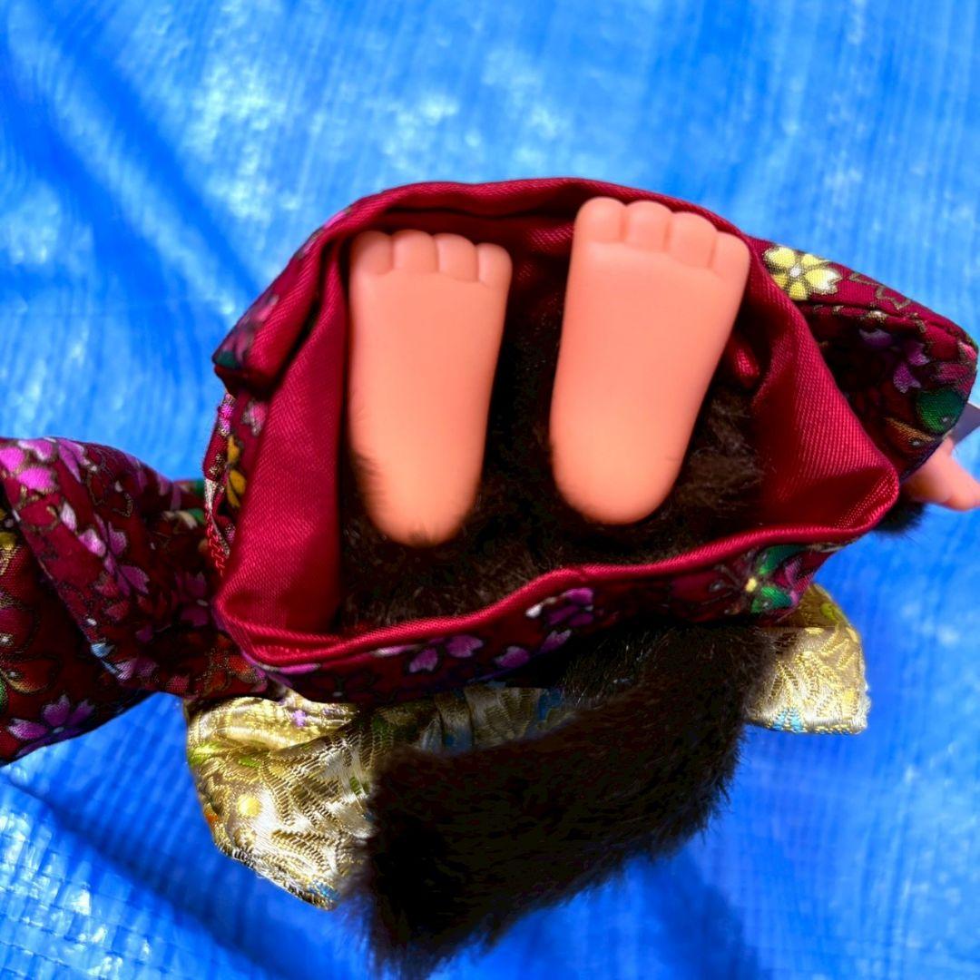 レア　着物　モンチッチ　お正月