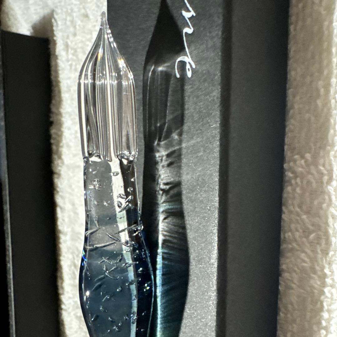 aun ガラスペン　ラグーン(M) [新品未使用]