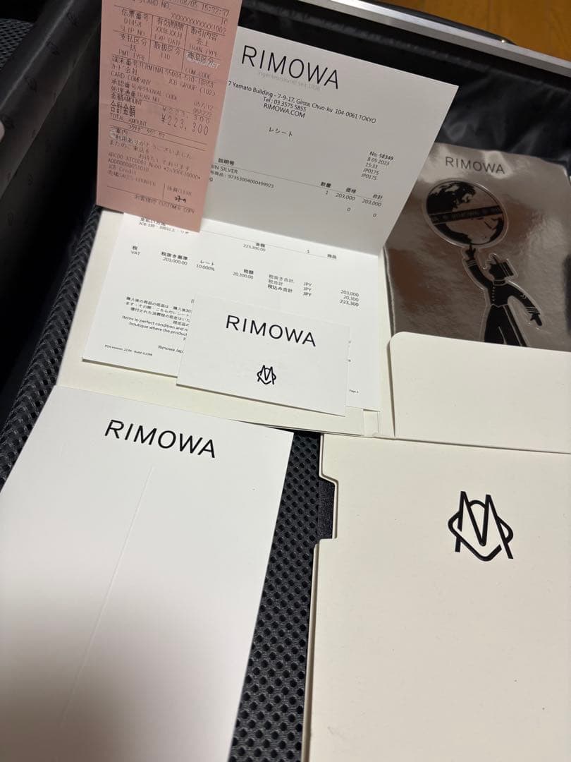 【美品】RIMOWA リモワ クラシックキャビン 生涯保証 機内持ち込み