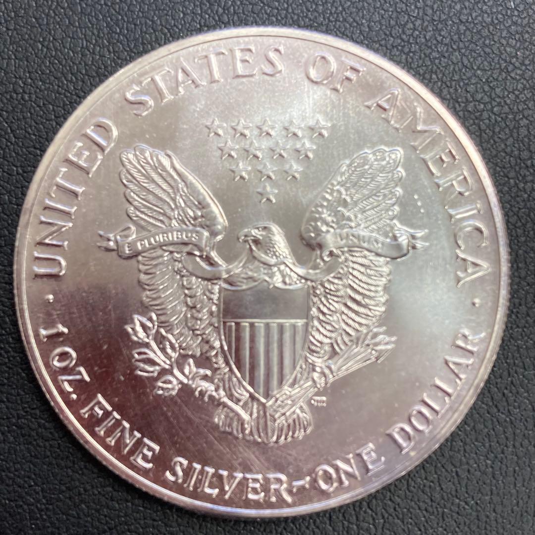 まんぼう　アメリカ イーグル銀貨1987１オンス 4枚