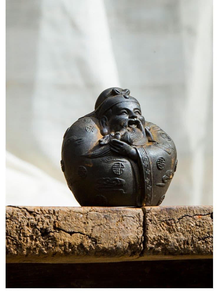 福禄寿三ツ星 茶道具 装飾品 工芸品 美術品 置物