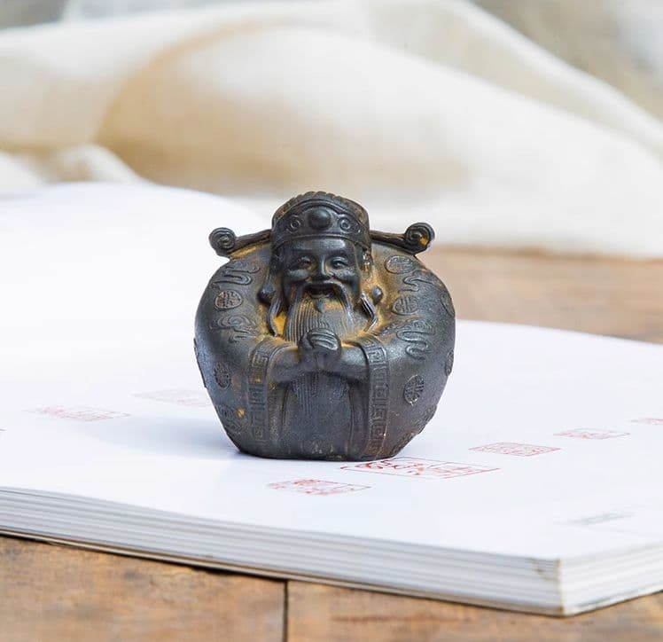 福禄寿三ツ星 茶道具 装飾品 工芸品 美術品 置物