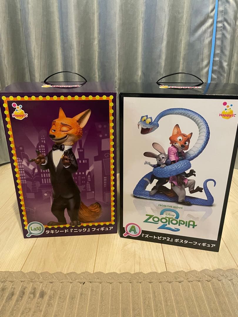 ディズニー　ハッピーくじ Happyくじ ズートピア2　A賞 ラスト賞