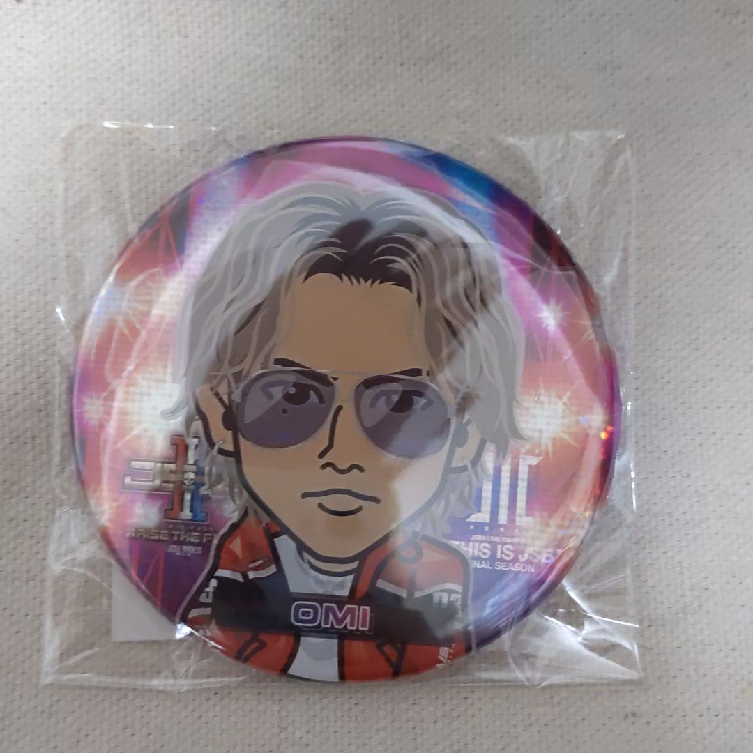 登坂広臣缶バッジ 銀髪ver. シクレ