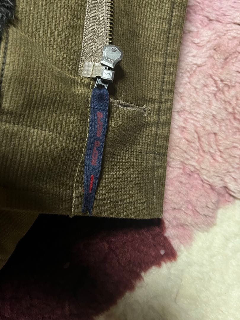 BLUE BLUE/デッキジャケット/カーキ/メンズLサイズ/日本製