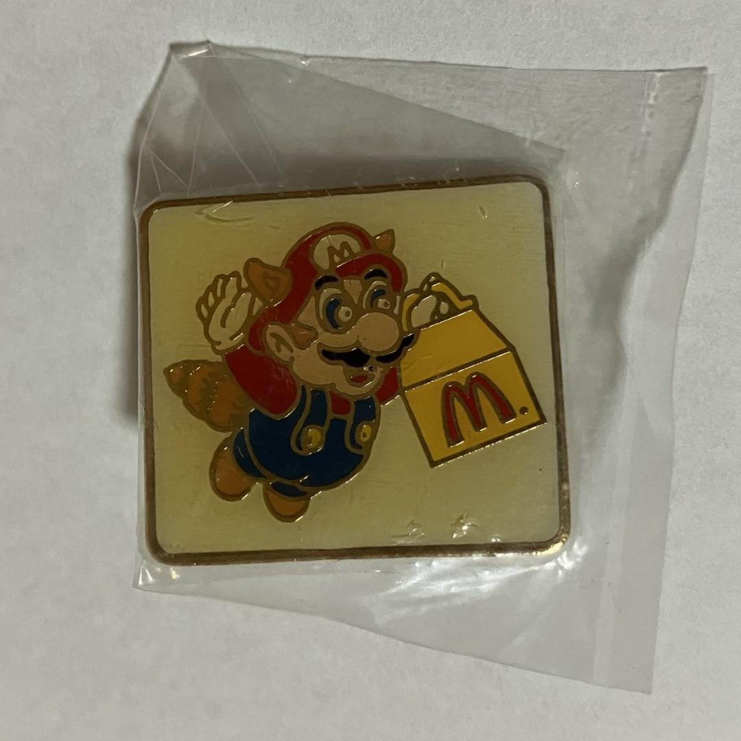 非売品 マクドナルド × スーパーマリオ ピンズ ピンバッジ ビンテージ