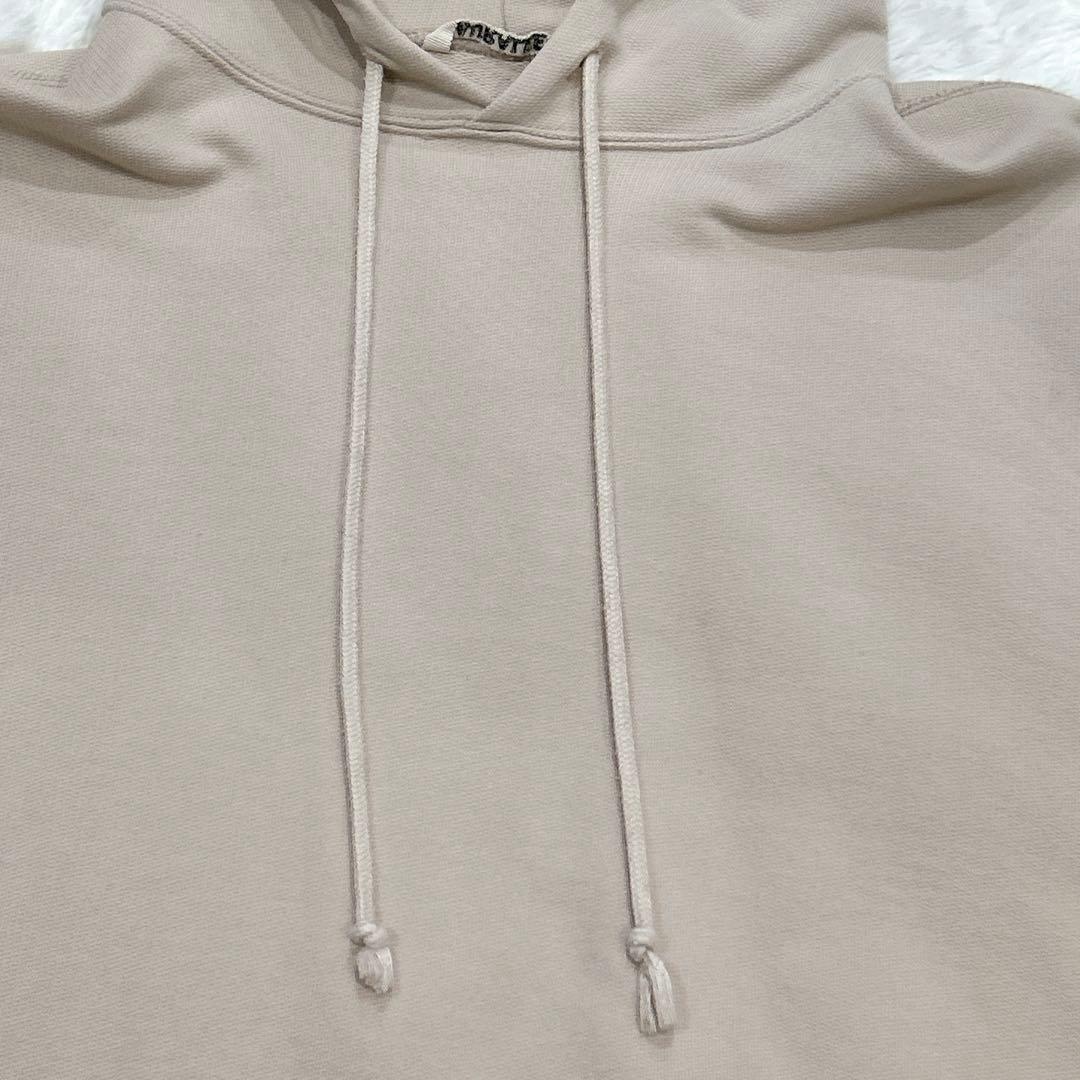 オーラリー AURALEE コットン パーカー ベージュサイズ1 オーバーサイズ