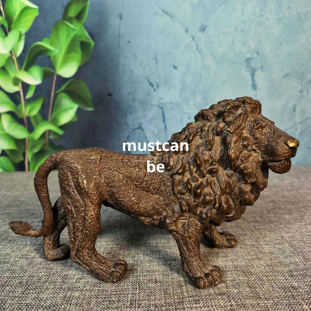 銅器 獅子 客間 玄関 店舗 招財 文房具 装飾品 工芸品 置物