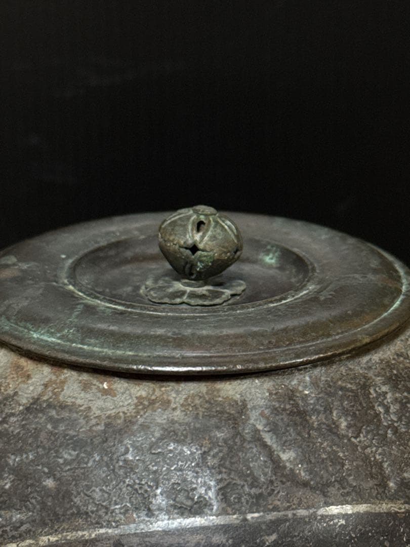 龍文堂 造 金銀象嵌 富士華鳥図 鉄瓶 茶道具