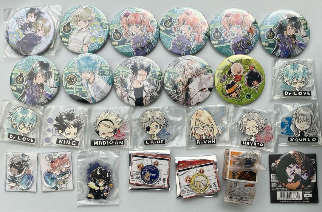 天野明展　REBORN エルドライブ　グッズ　特典　フラワーリース　チャーム