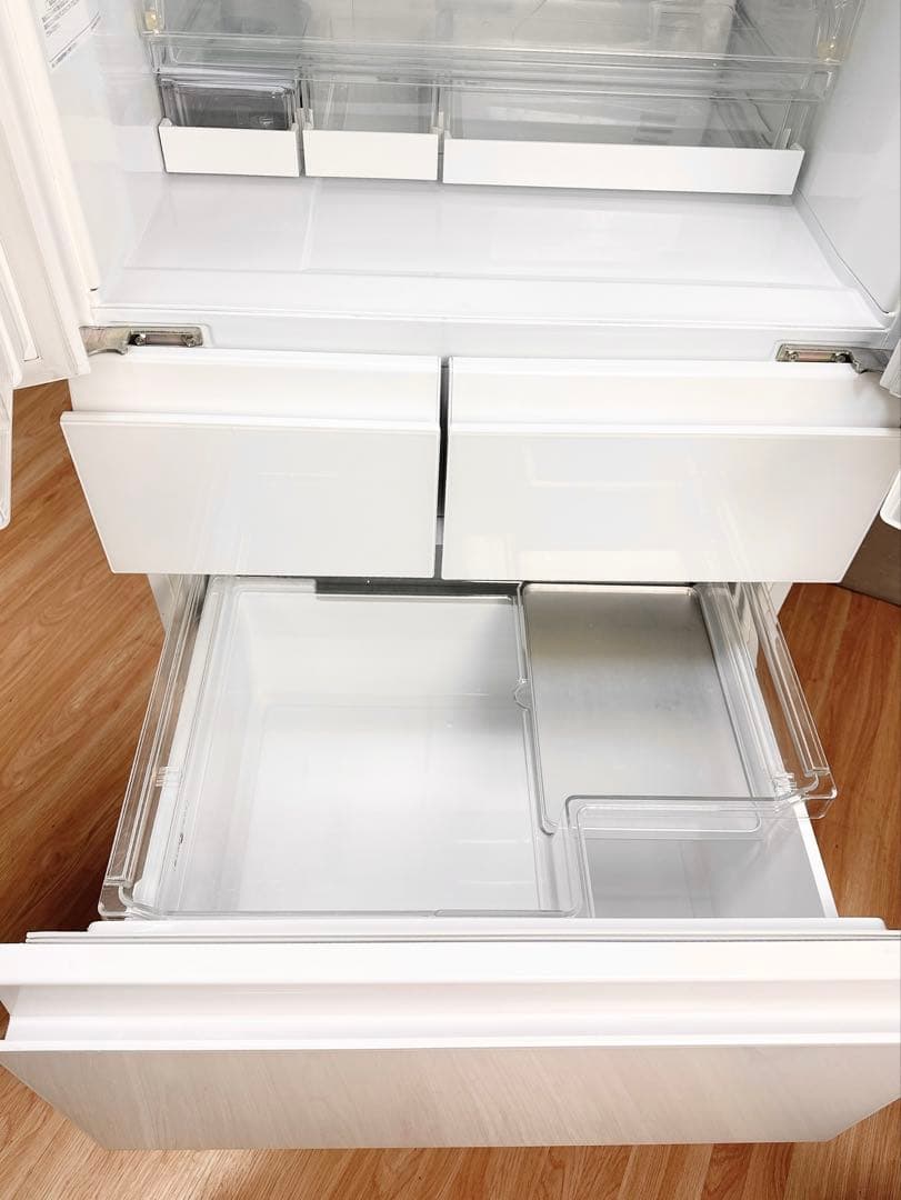 大阪市送料無料！AQUA AQR-FG50D 14年製 501L 6ドア冷蔵庫