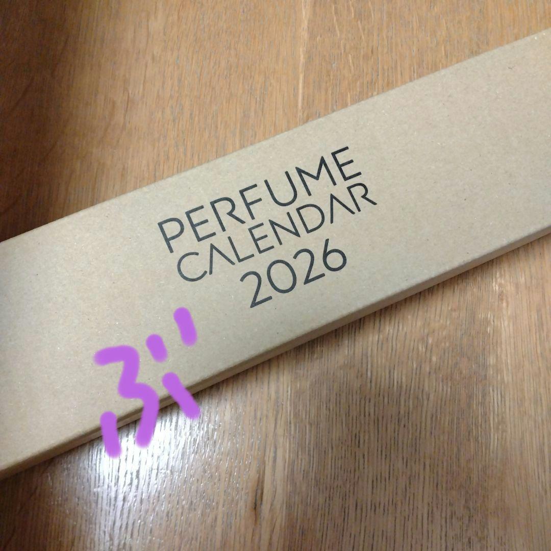 Perfume　カレンダー　2026☆