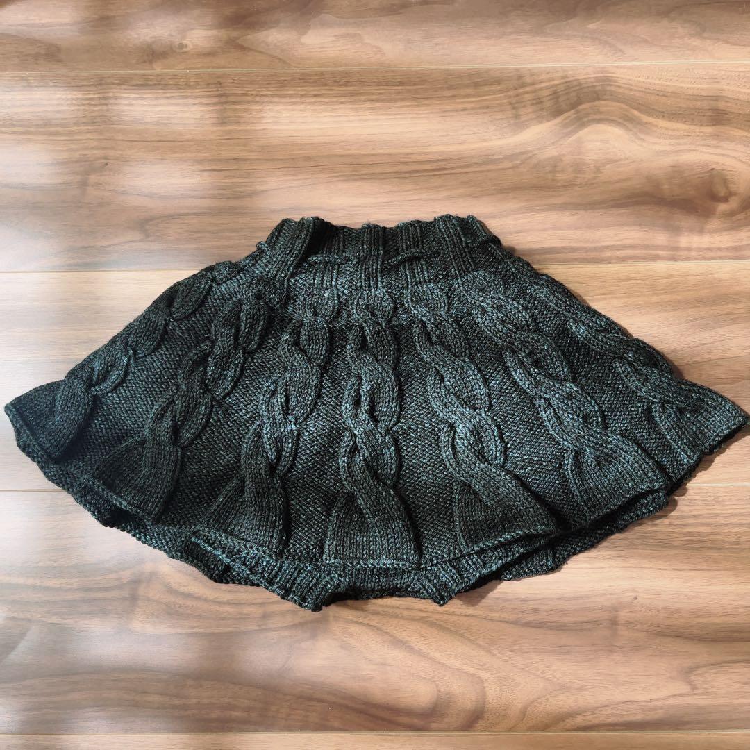 スカート Misha&Puff Cable Skating Skirt Carbon 5y