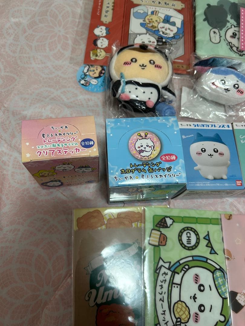 ちいかわ　招福　ハチワレ　マスコット　ぬいぐるみ　まとめ売り　サンリオ　キティ