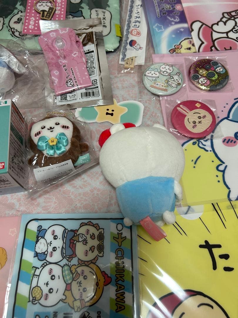 ちいかわ　招福　ハチワレ　マスコット　ぬいぐるみ　まとめ売り　サンリオ　キティ