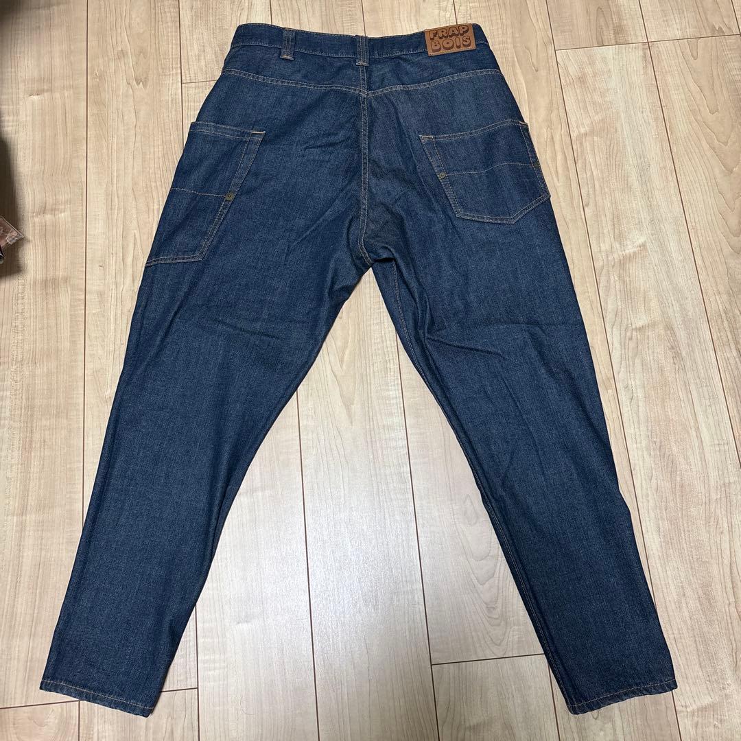 FRAPBOIS ダークデニム サルエルパンツ