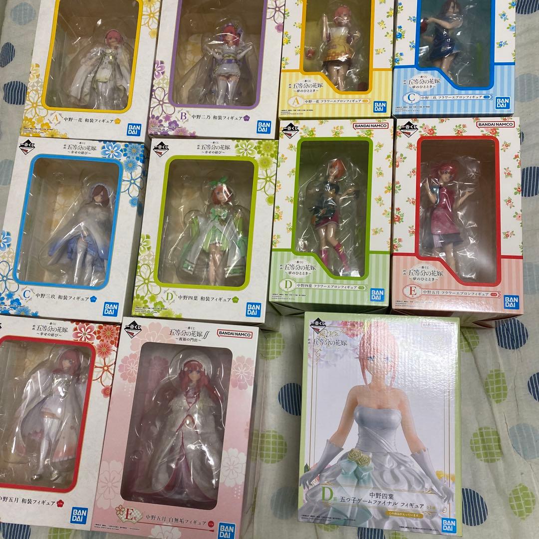 五等分の花嫁フィギュア11点