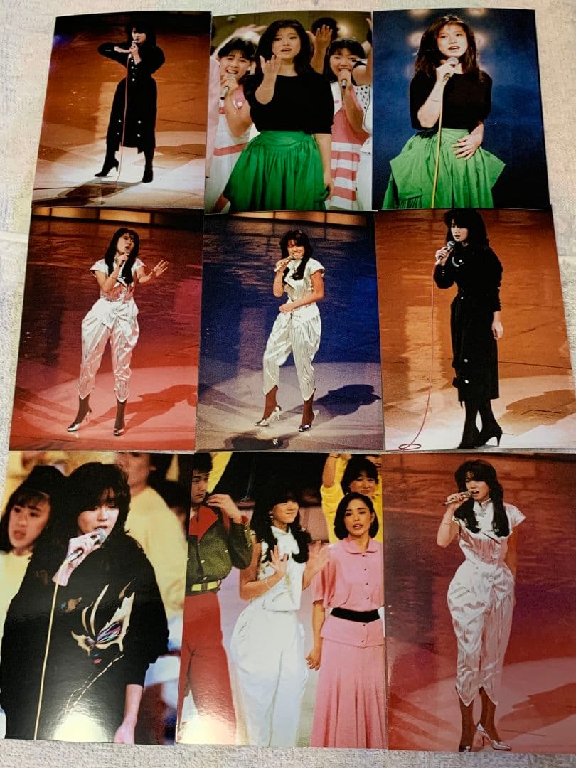 中森明菜生写真55枚