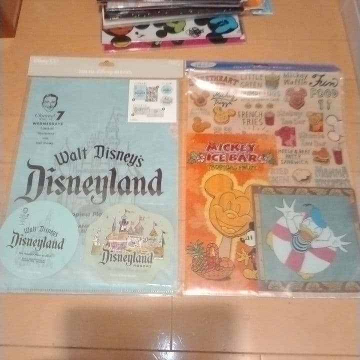 ディズニー クリアホルダー セット