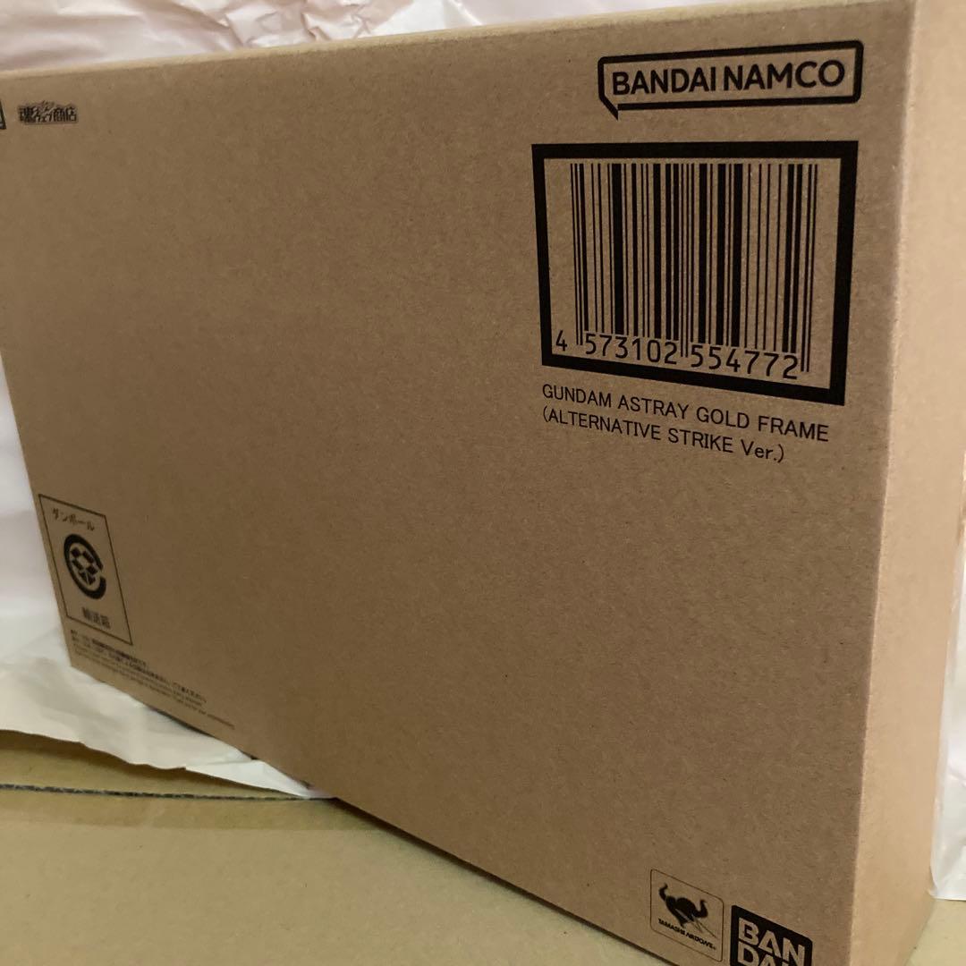 L BUILDメタルビルド　ガンダムアストレイ ゴールドフレーム