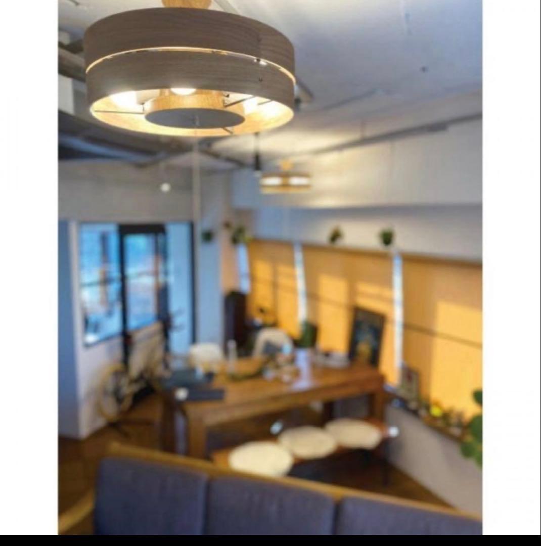 キシマ（kishima） カルドシーリングライト5灯オーク GEM-6955