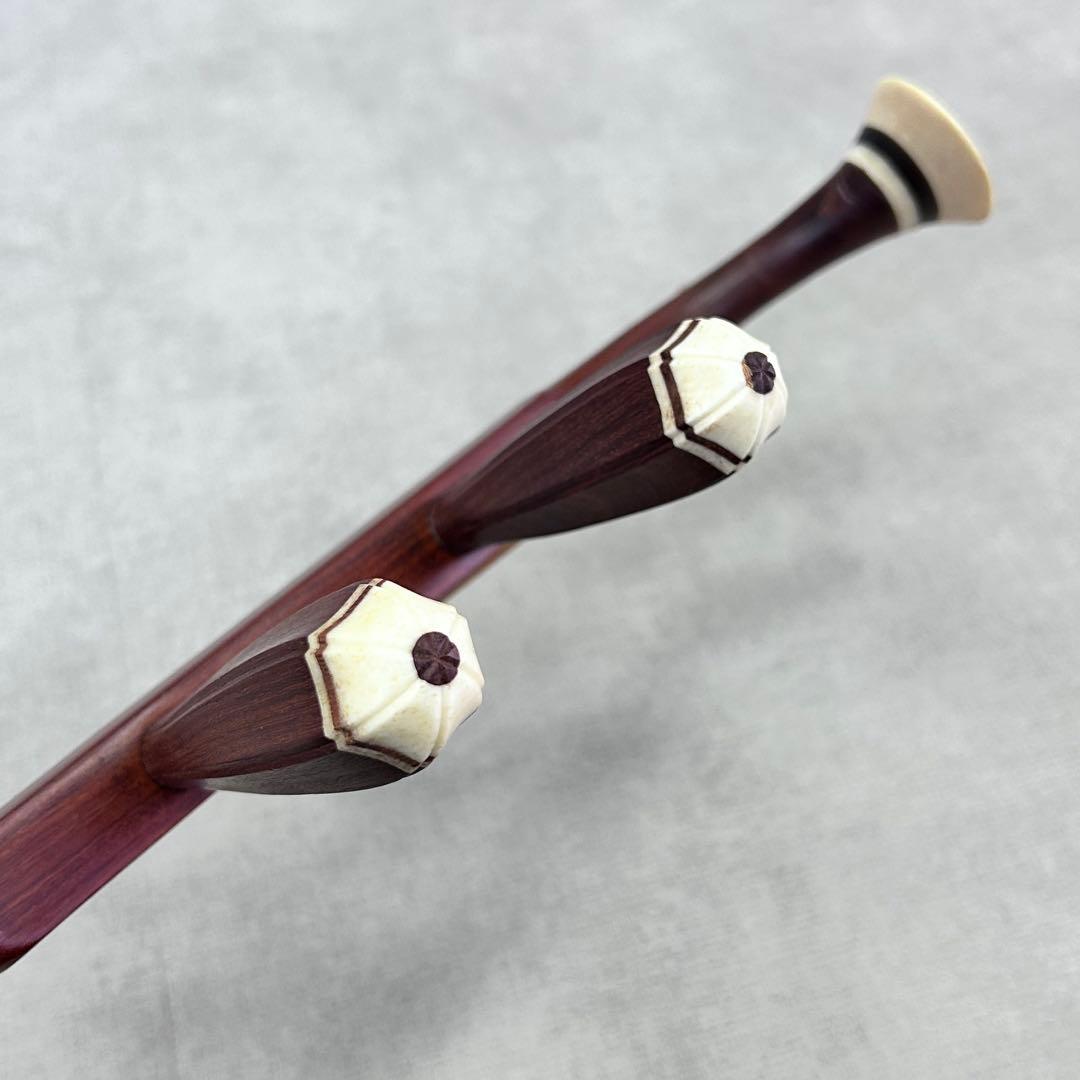 (k20)中国楽器 二胡 弦楽器 蛇革 パイソン 美品 ケース付き 中国蘇州