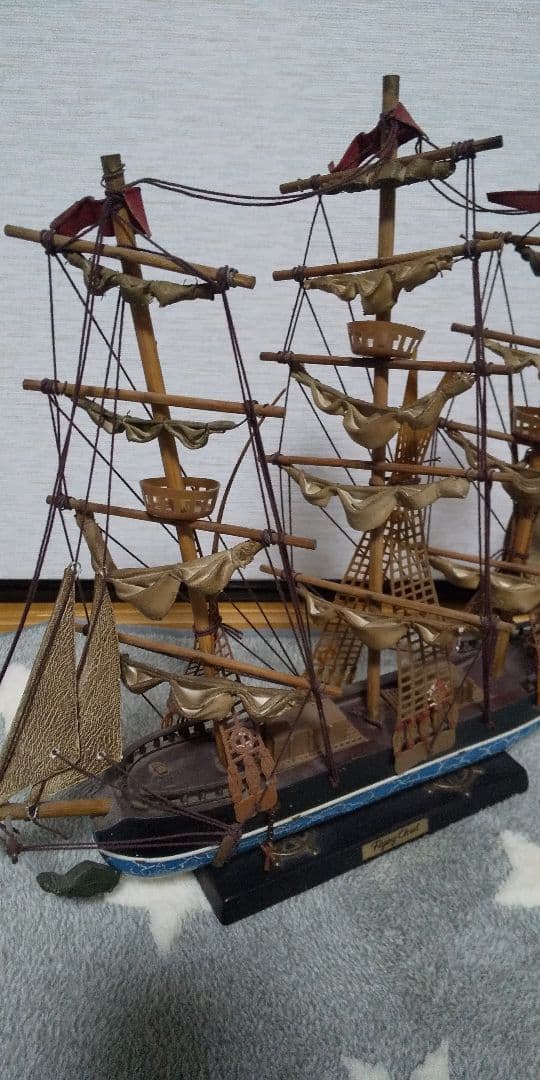 アンティーク中型船模型