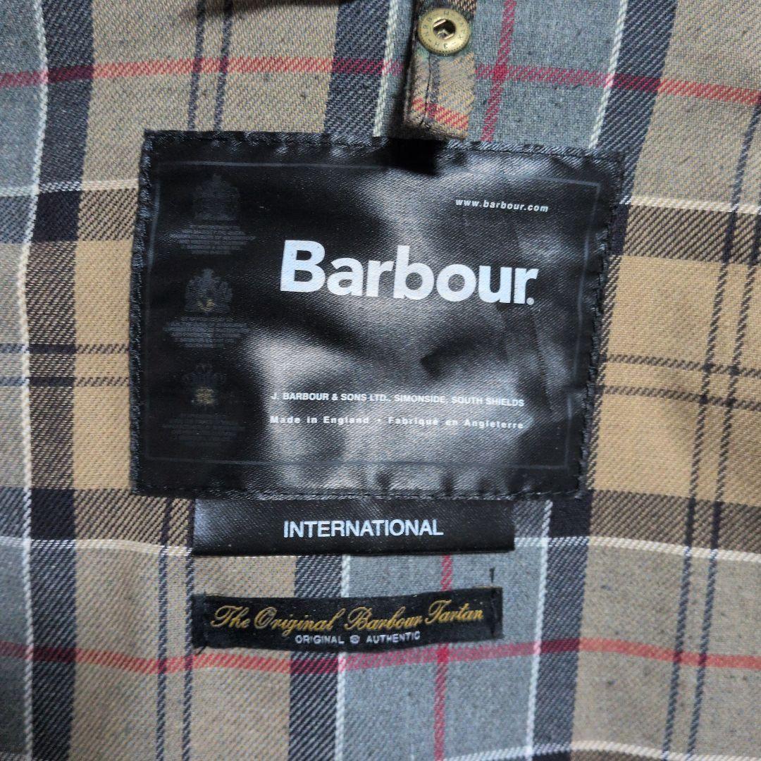 Barbour INTERNATIONAL ワックスコットンジャケット 38