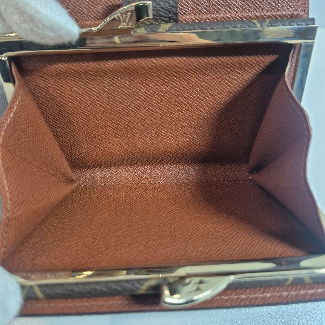 ルイヴィトン モノグラム ポルトフォイユ ヴィエノワ がま口財布