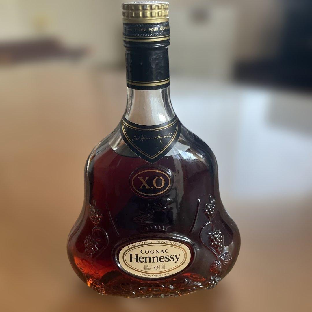 古酒（30年以上）未開封 Hennessy XO コニャック 金キャップ