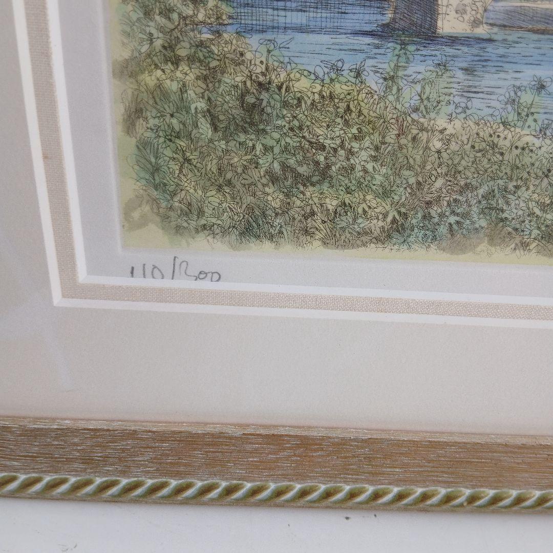 【ハイデルベルク 】織田義郎　リトグラフ　110/300