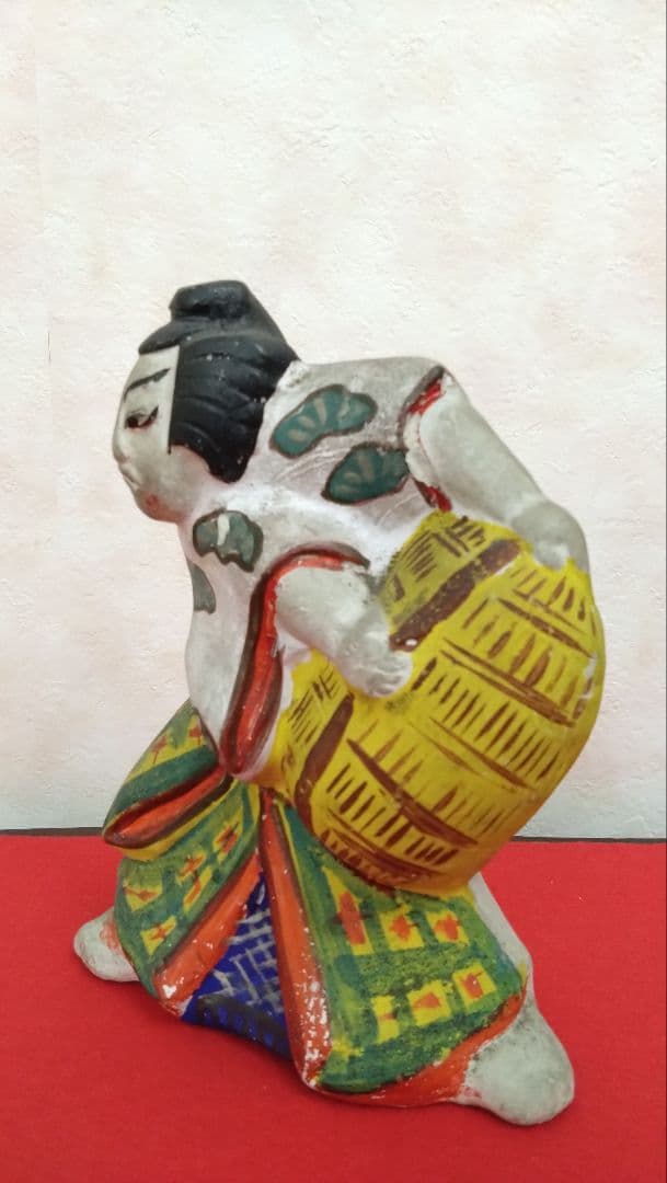 土人形　歌舞伎　明治