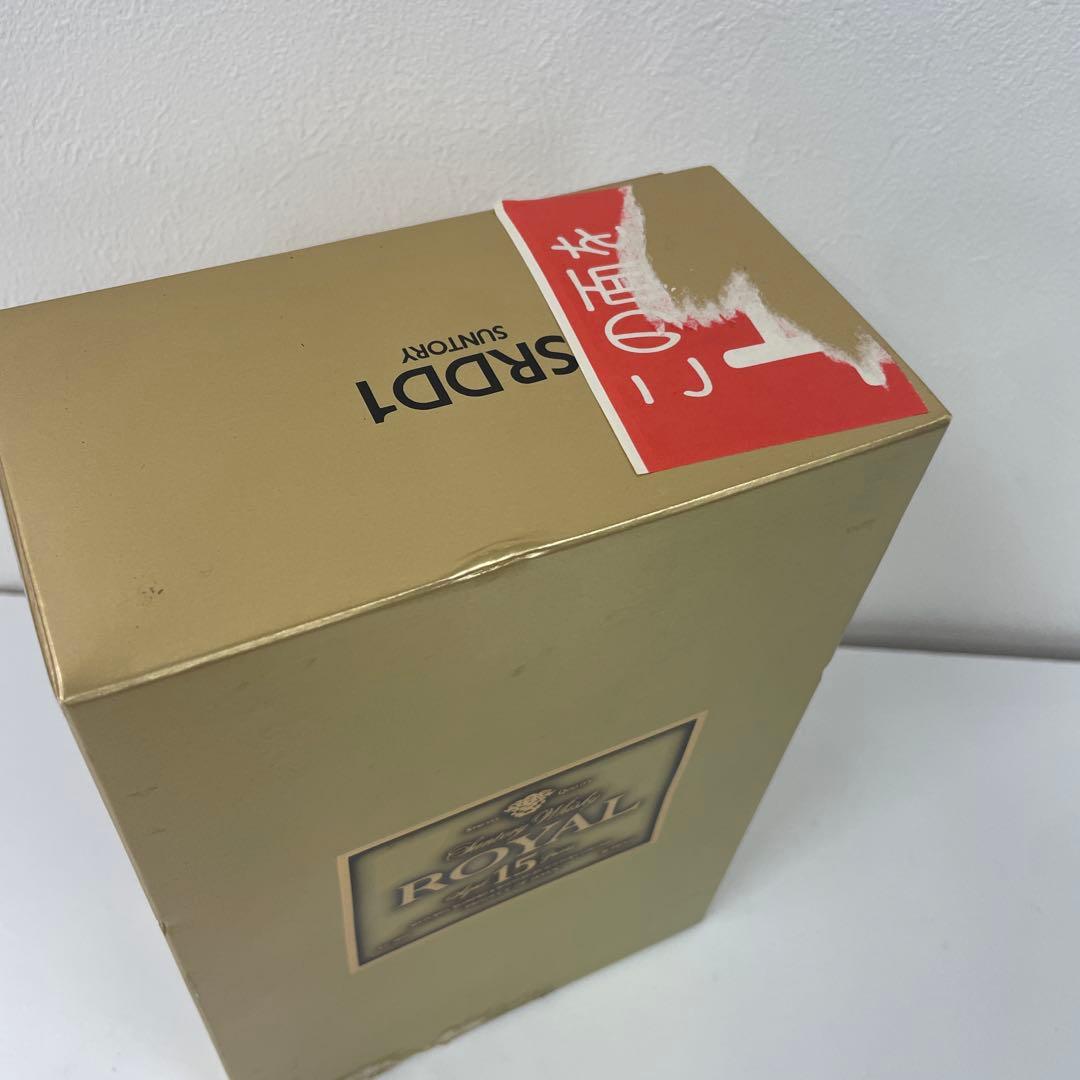 未開封　サントリーローヤル15年　 ゴールドラベル　750ml